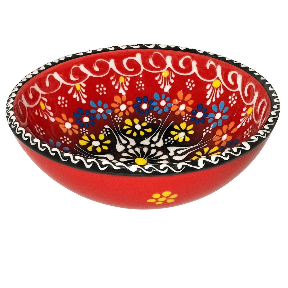 Turkish Hand-Painted Bowl NWOT